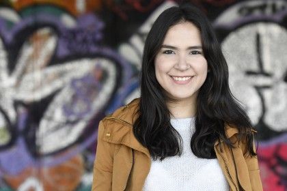 The D500 is as comfortable shooting portraits as it is action; skin tones look great