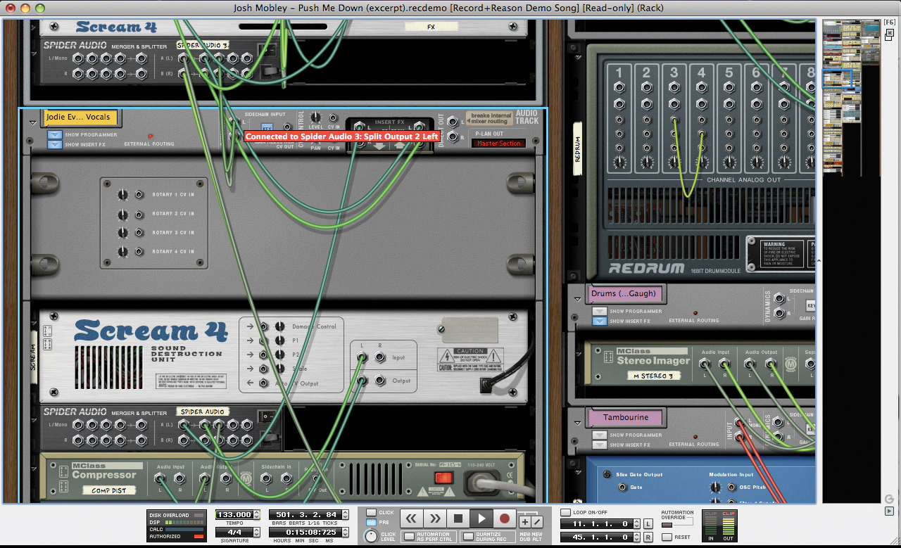 Propellerhead record mixer tips