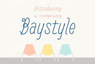 Baystyle font