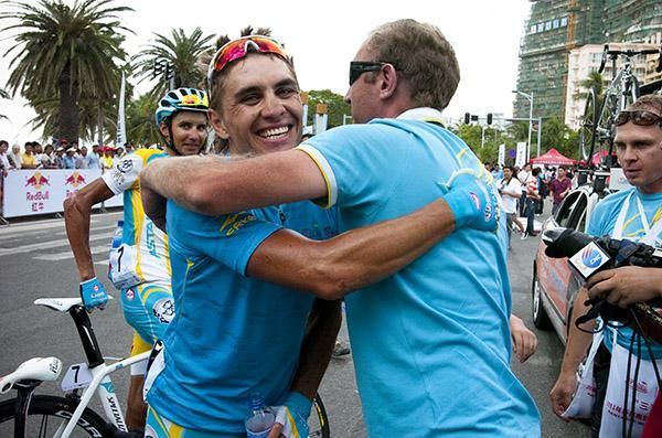 Stage eight was the Astana show as Valentin Iglinskiy took line honours and propelled himself into the tour lead.