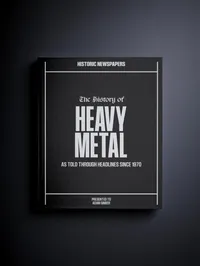 Etsy Heavy Metal Personalised Newspaper History Book Etsy Heavy Metal Personalised Newspaper History Book