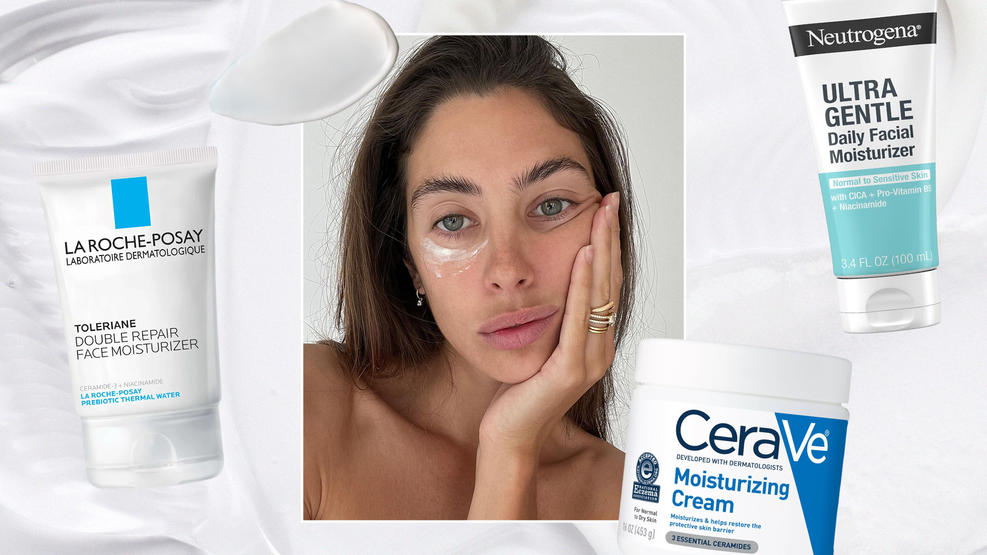 Fragrance-free moisturizer collage 