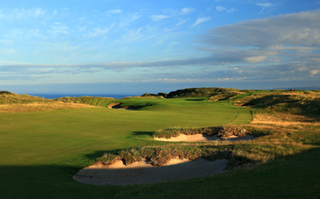 The 8th hole on the Ailsa Course at Trump Turnberry