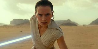 Daisy Ridley as Rey in Star Wars: Rise of Skywalker