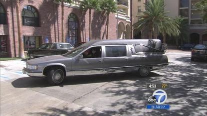Mortuary student told to park her hearse elsewhere