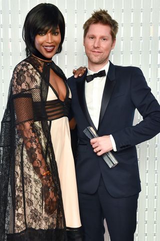 Naomi Campbell And Christopher Bailey
