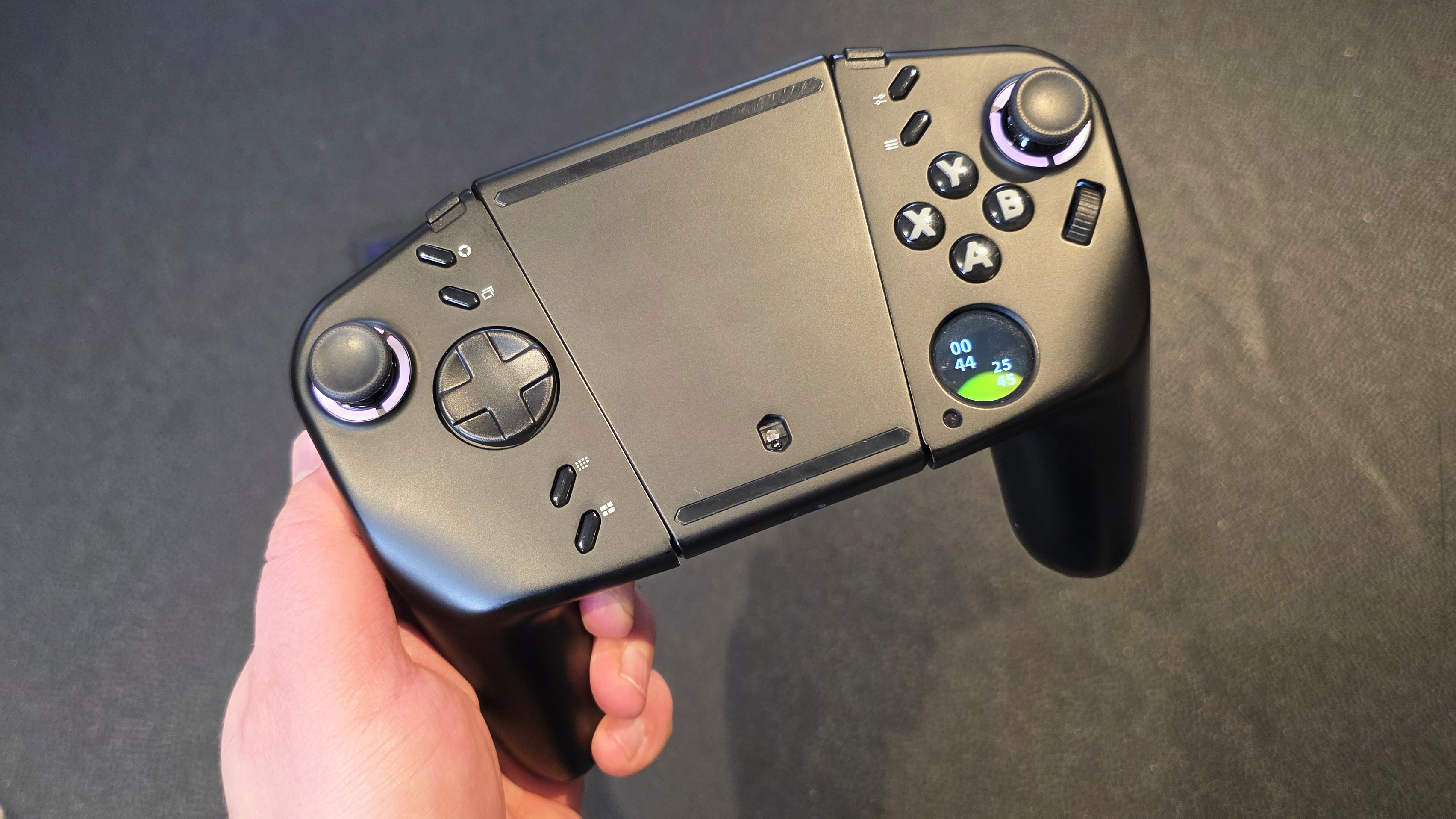 Photos of the concept device from Lenovo called the Legion Go Fold.