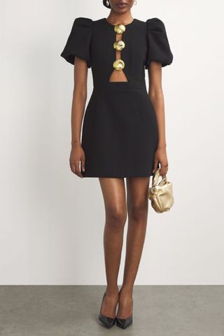 Rebecca Vallance Puff-Sleeve Sirene Mini Dress