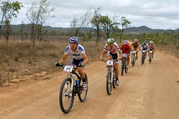 Jeroen Boelen (Milka-Trek) leads the chase on his way to a stage win