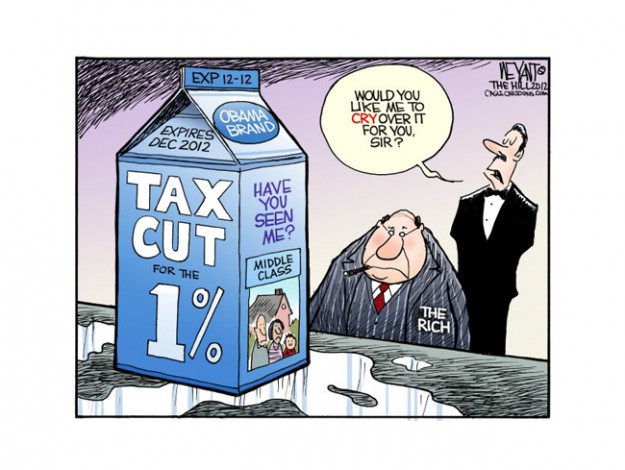 The wealthy's mess