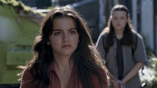 Dina telling Ellie about past in The Last of Us Season 2 Episode 5