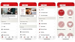 Pet First Aid app screenshots