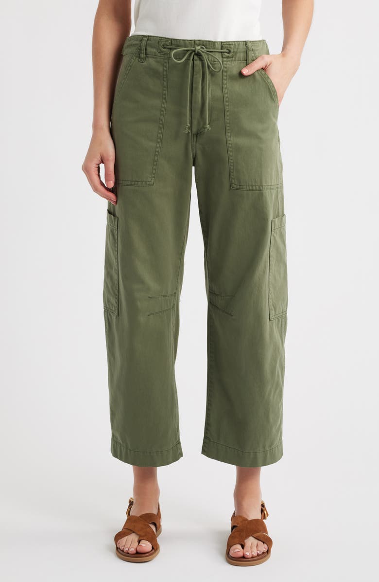Sabrina High Waist Barrel Twill Utility Pants