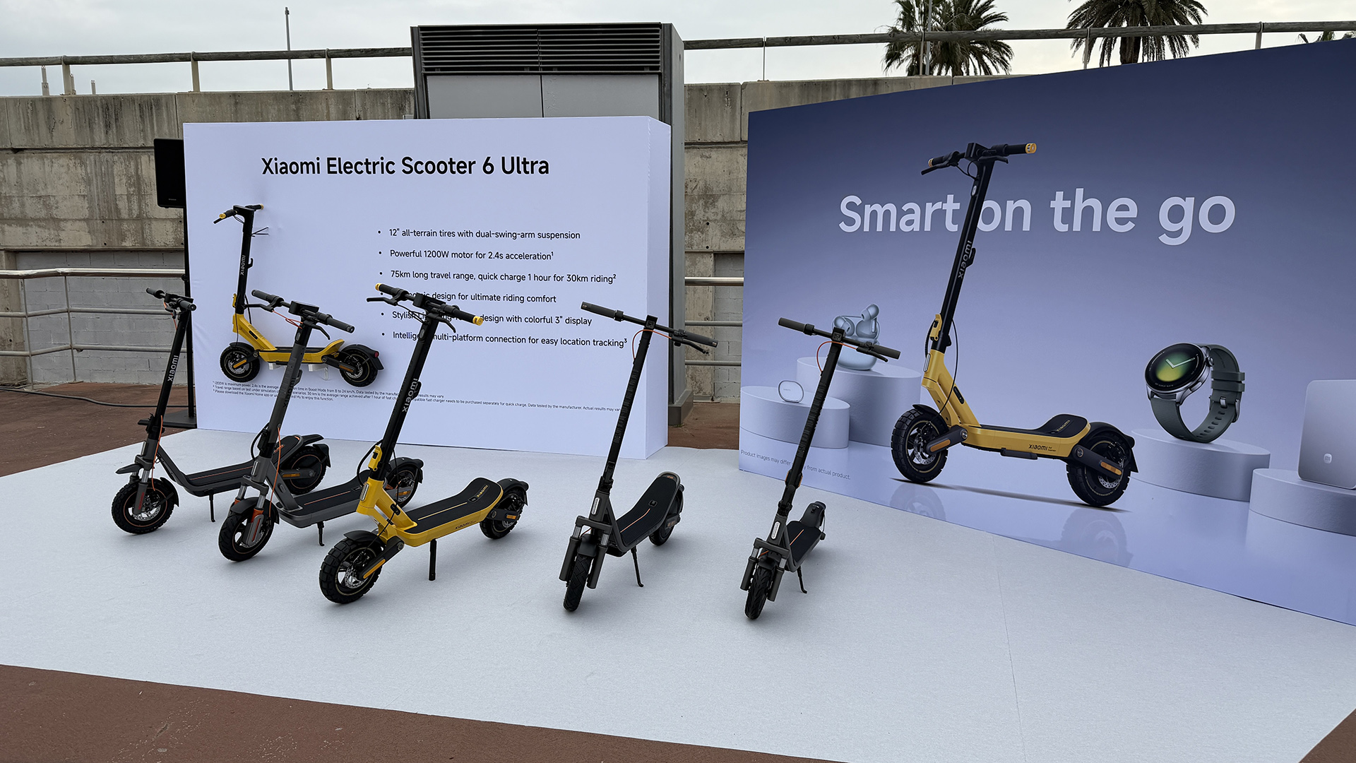 Xiaomi Scooter 6 Ultra ride