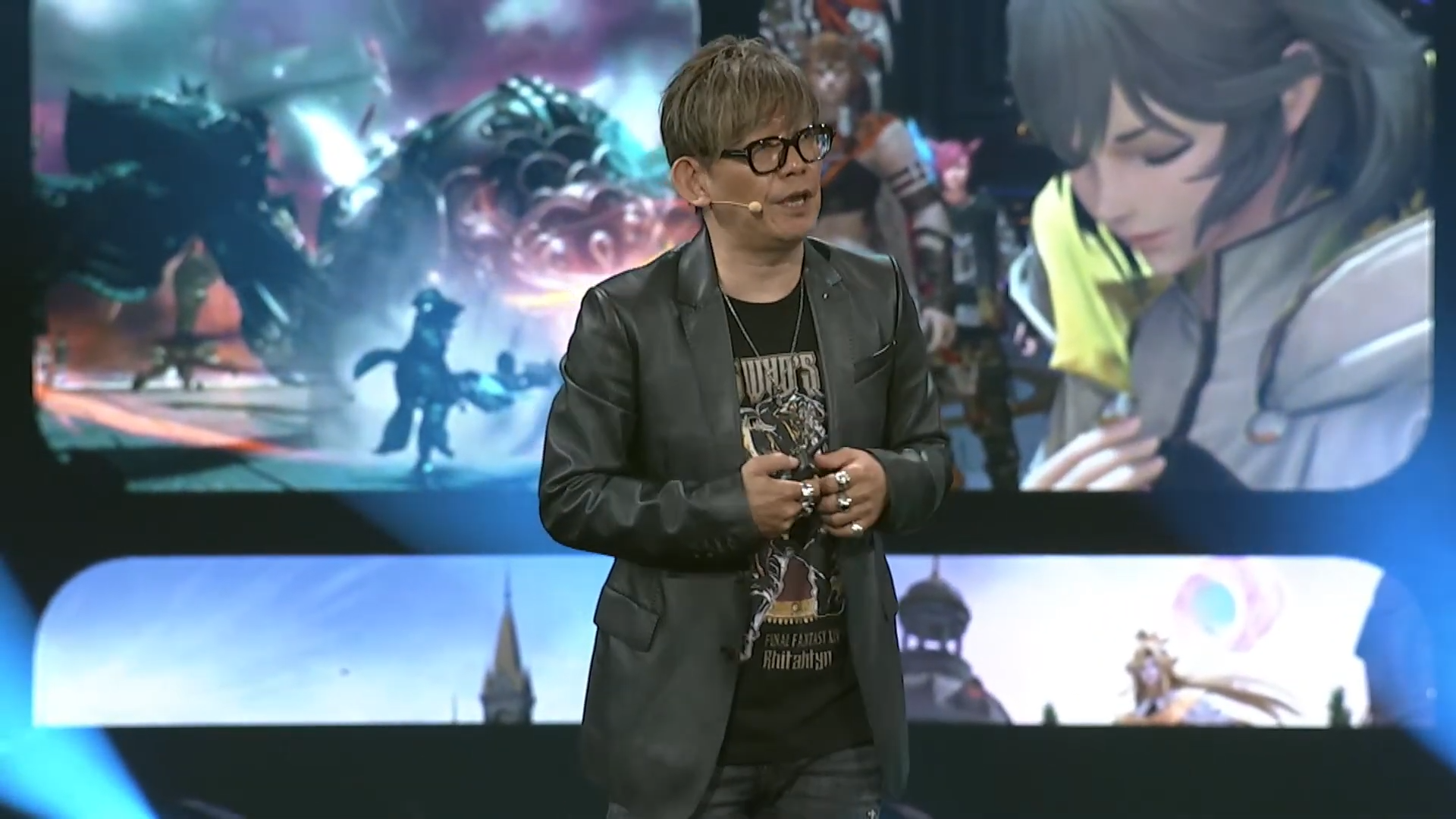 Naoki Yoshida's opening keynote during the North American Fan Festival