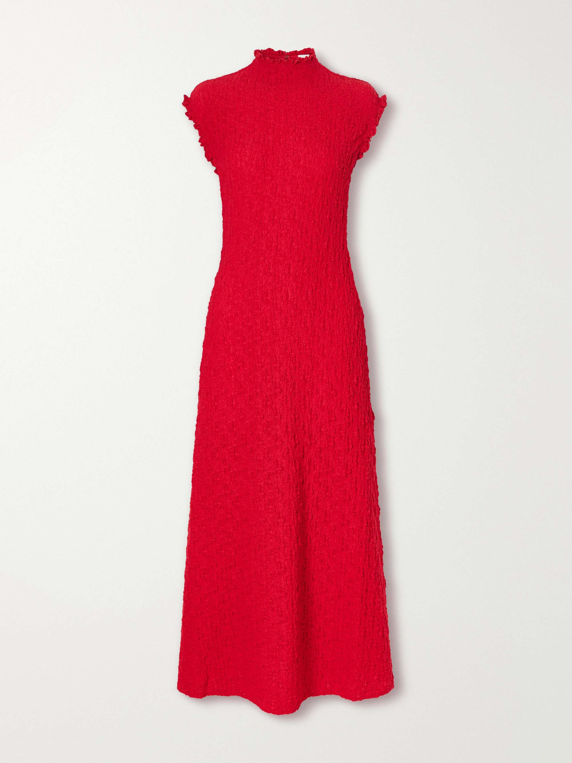 Cleo Cotton-Blend Jacquard Midi Dress