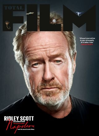 Total Film's Ridley Scott subscriber cover