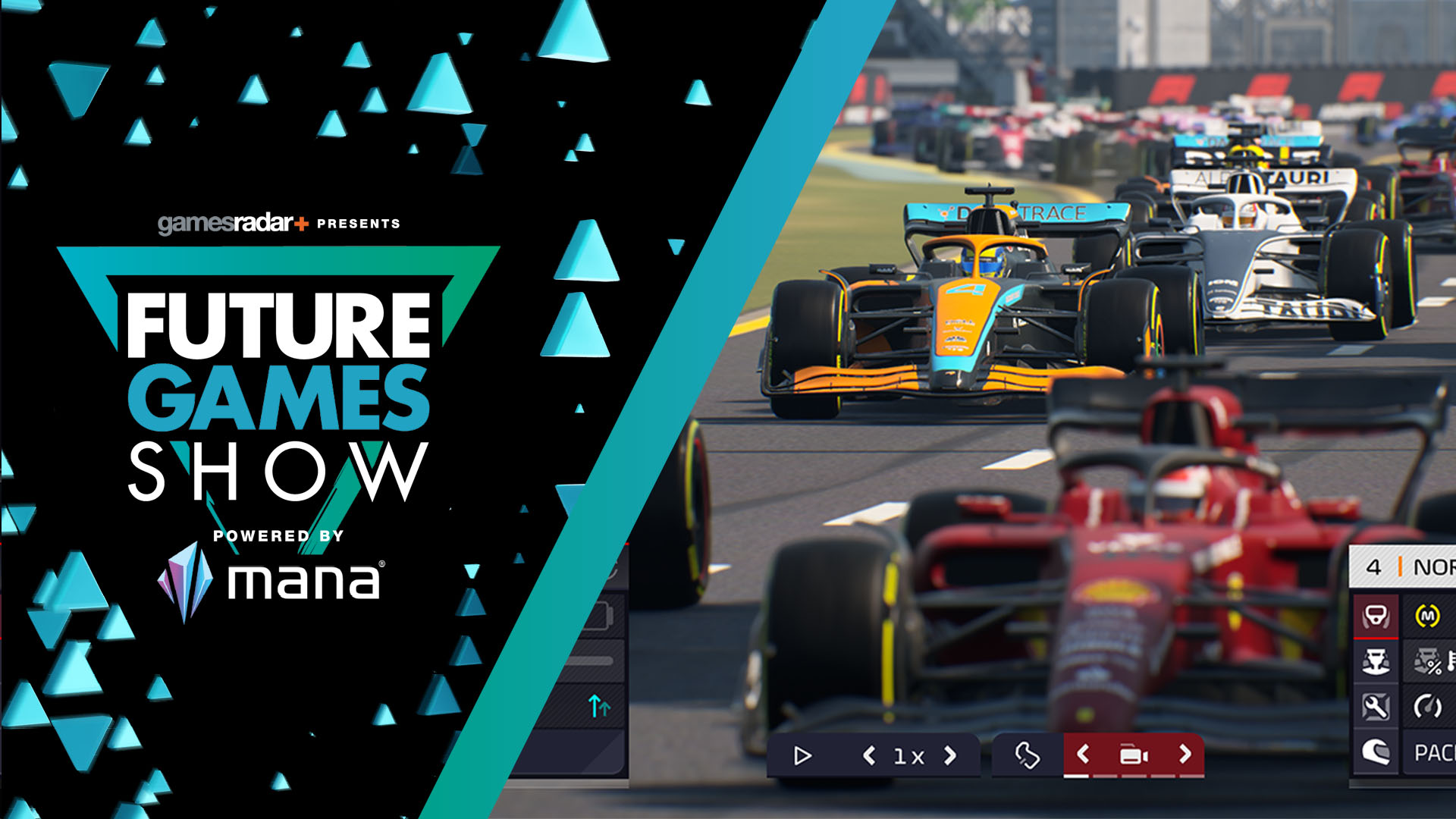 F1 Manager 2022 featuring in the Future Games Show Summer 2022 showcase