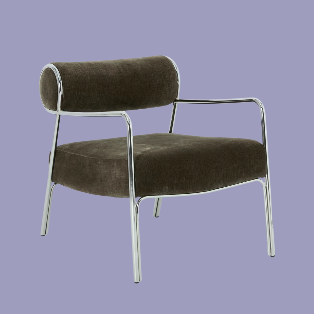 John Lewis &amp;amp; Partners, Hoxton Armchair, Chocolate Chenille