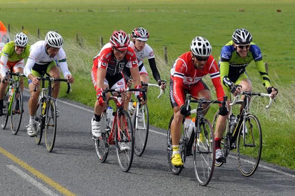 More riders try to break away