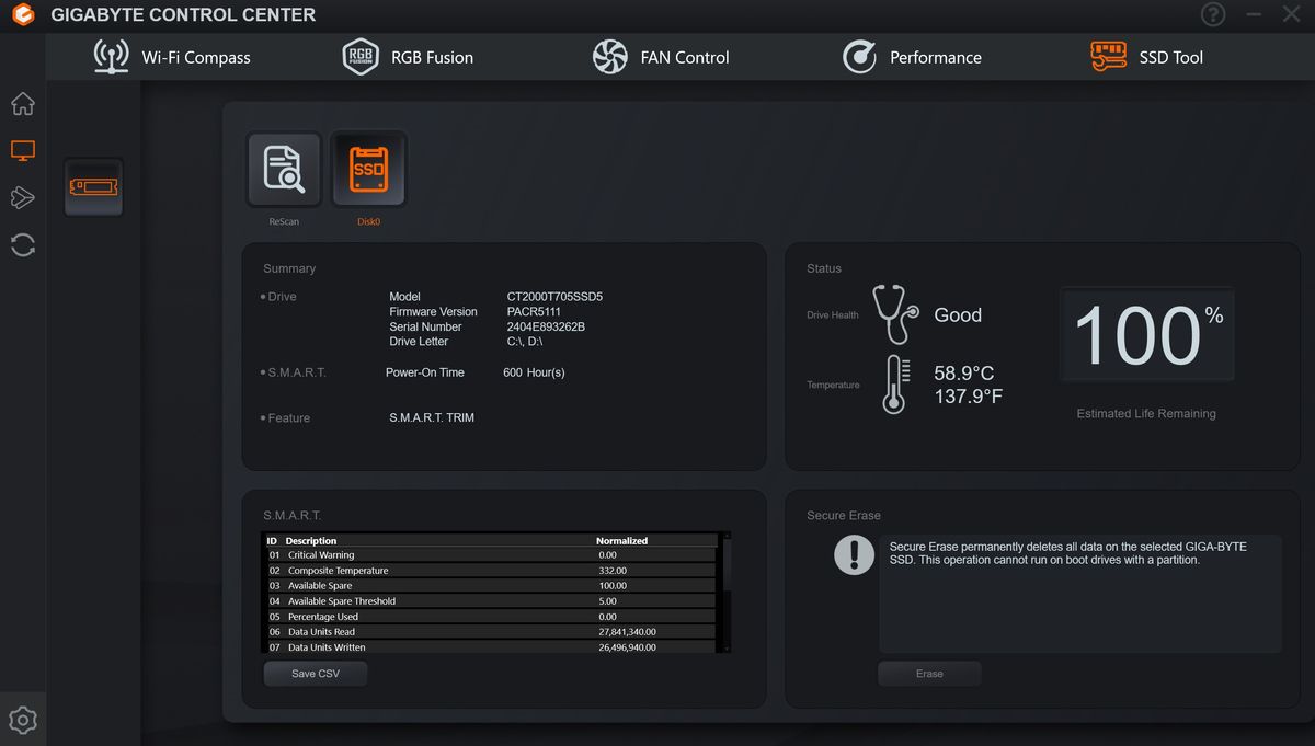 Gigabyte X870E Aorus Xtreme X3D AI Top - Software