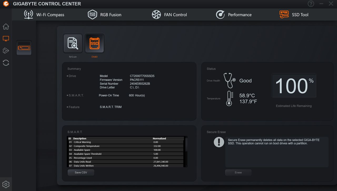 Gigabyte X870E Aorus Xtreme X3D AI Top - Software