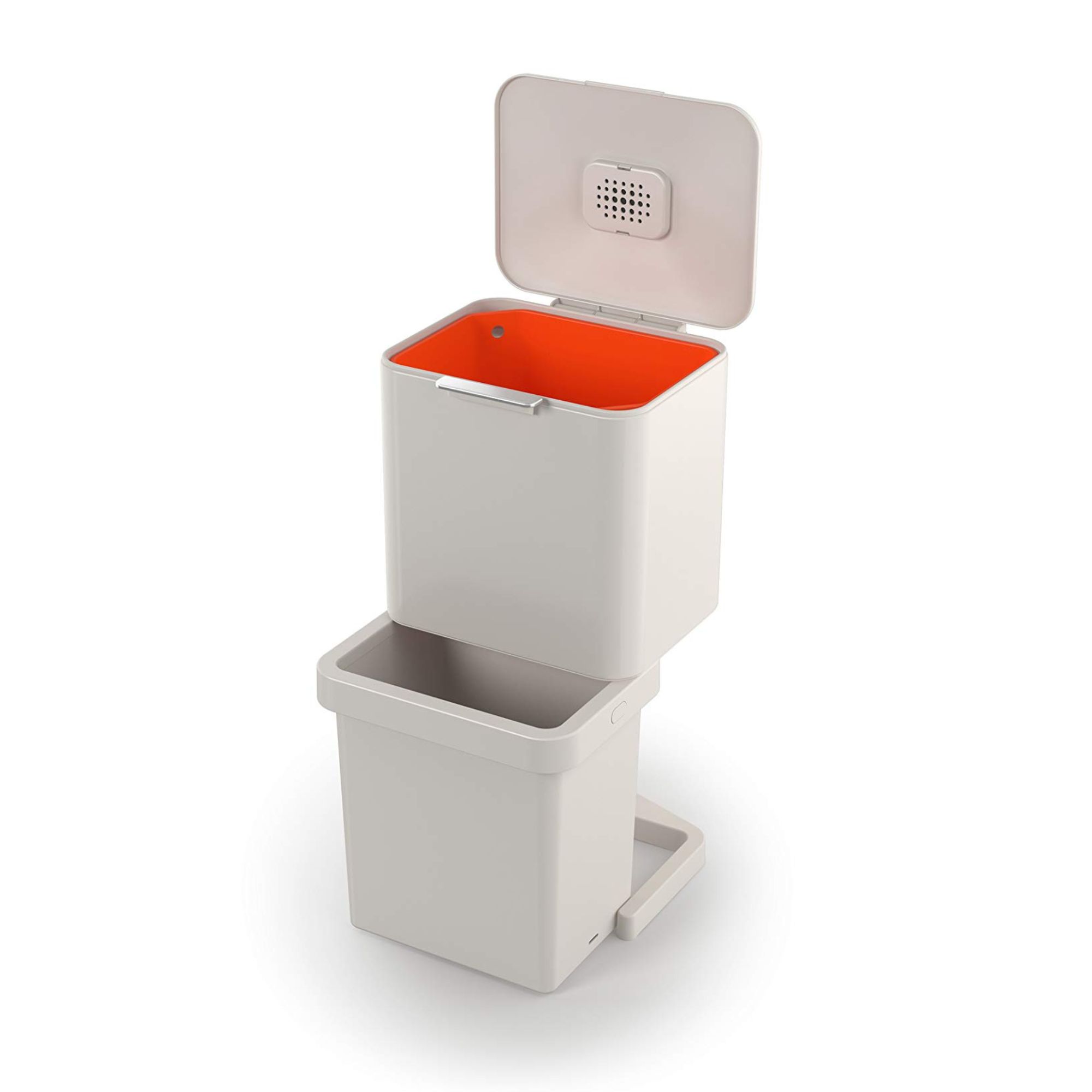 Totem Pop 60L Stone Waste & Recycling Bin