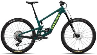 The 2025 Santa Cruz Hightower GX AXS seen side on