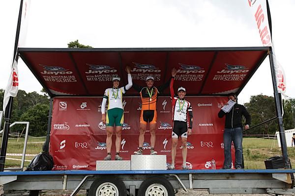 Dan McConnell topped the podium at the Tasmanian round of the Australian National Series