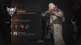 Remnant 2 Hunter Archetype screen
