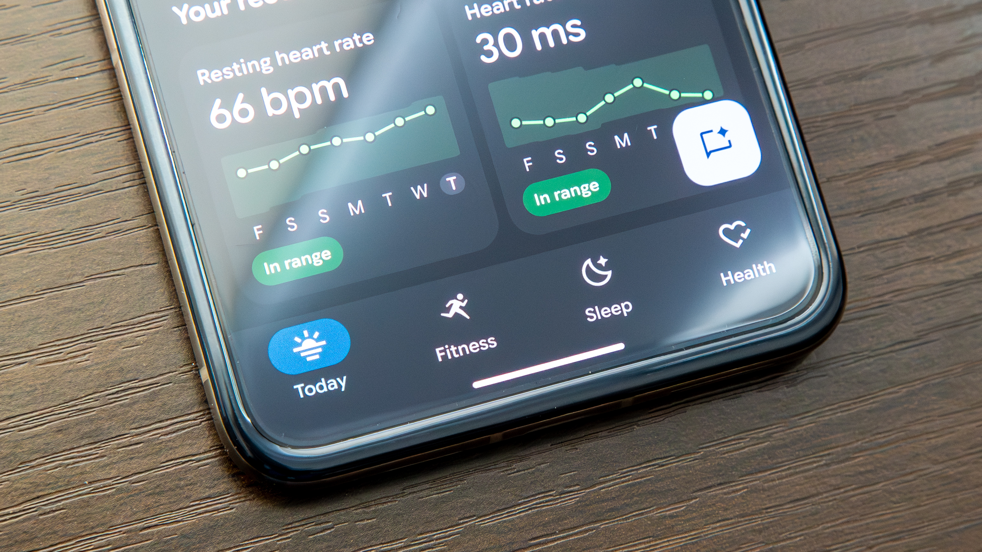 Google Health app tabs