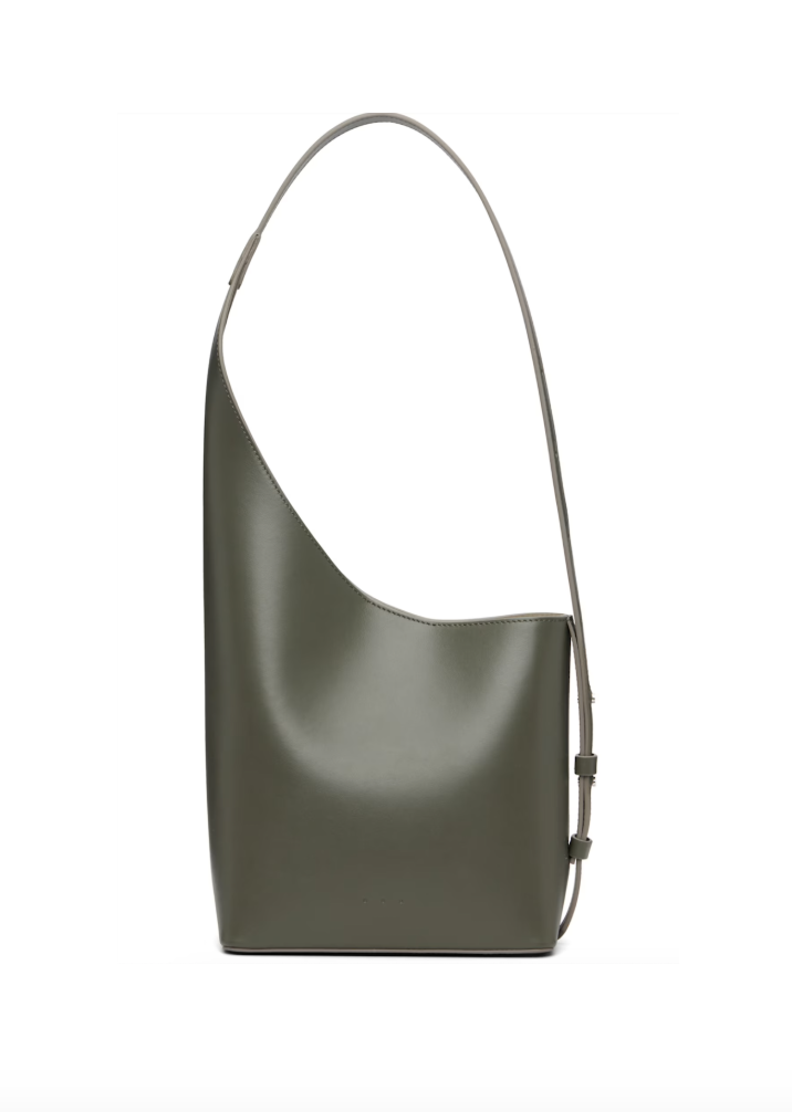 Aesther Ekme Green Demi Lune Bag