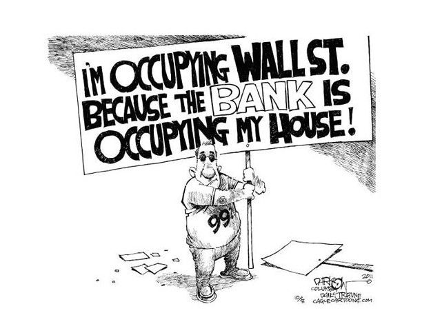 99 percent: Foreclosed