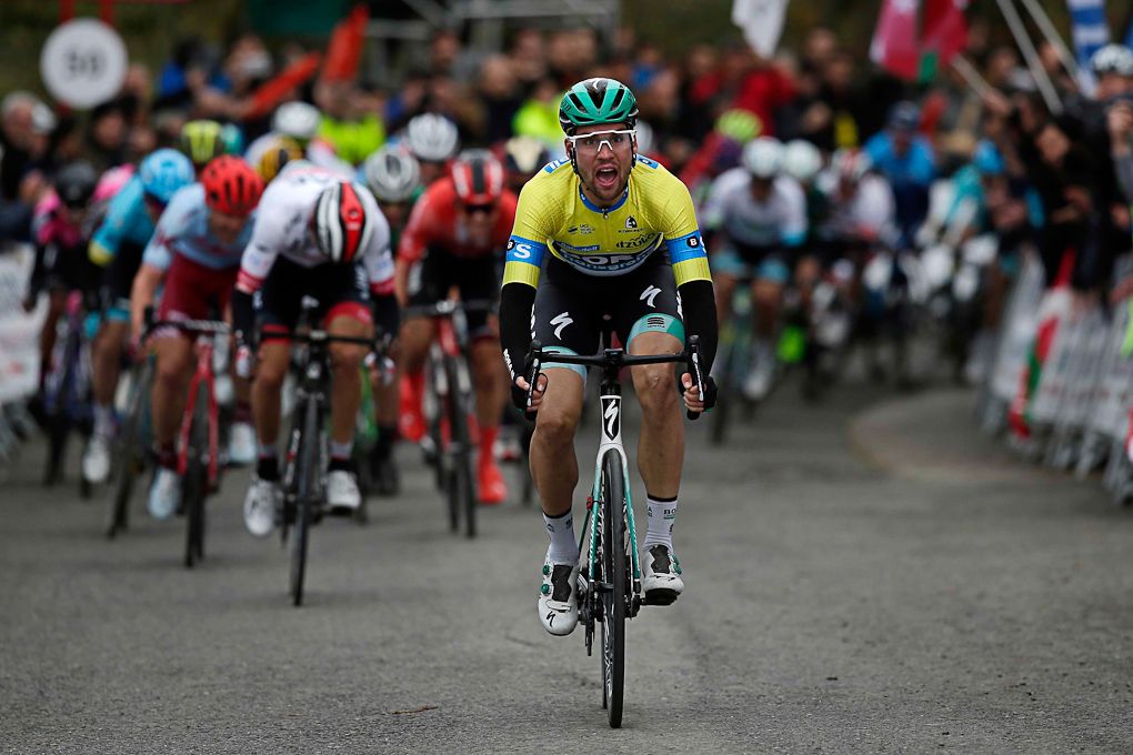 Maximilian Schachmann (Bora-Hansgrohe) wins stage 3 at Tour of the Basque Country