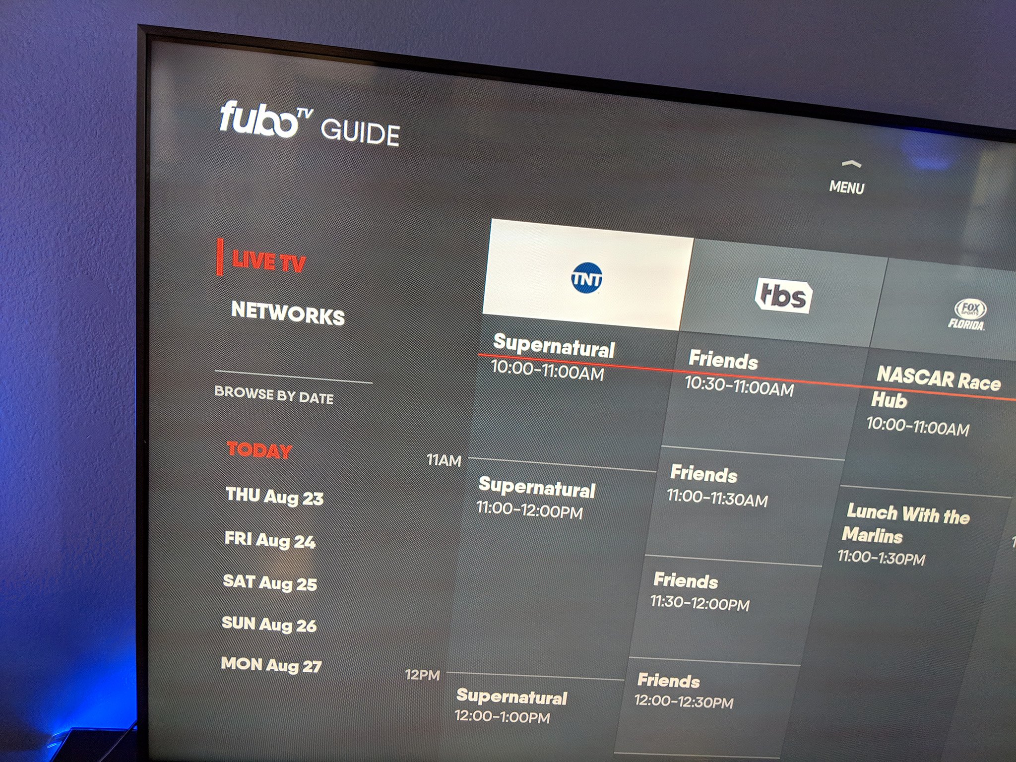 fubo connect to tv