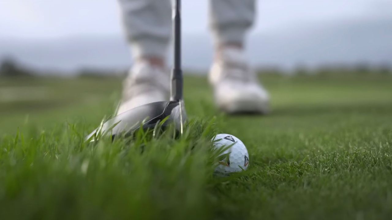 Photo of a 3 wood close up