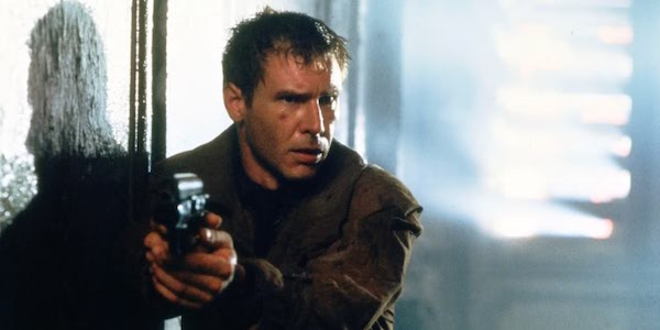 Harrison Ford as Rick Deckard in Blade Runner