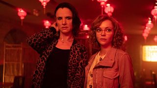 Juliette Lewis and Christina Ricci in Yellowjackets