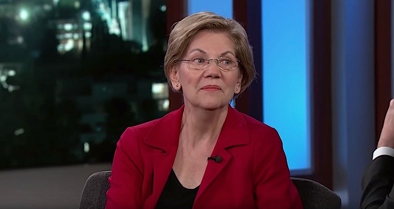 Elizabeth Warren on Jimmy Kimmel Live