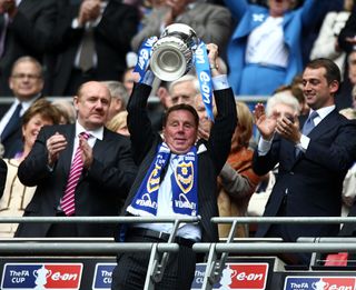 Harry Redknapp led Portsmouth to the FA Cup in May 2008