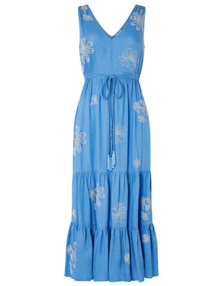 Monsoon Embroidered sustainable dress