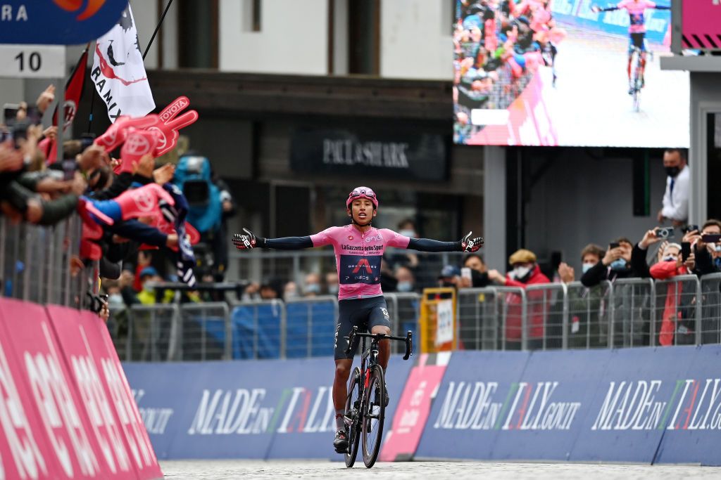 Giro d'Italia: Egan Bernal wins stage 16