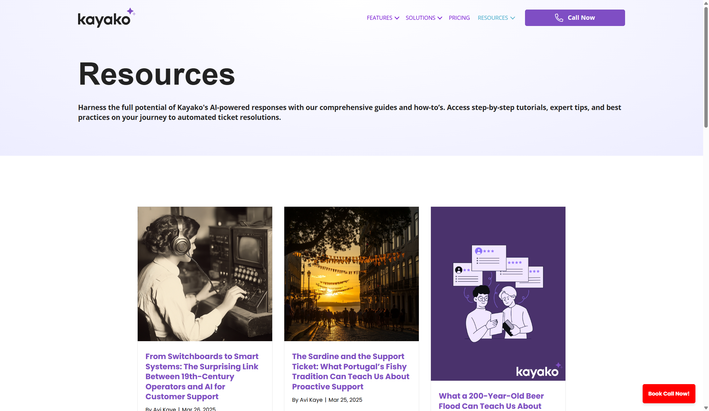 Kayako support hub