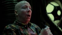 Stuart pulls a tube out of his mouth after realizing he's in The Matrix.