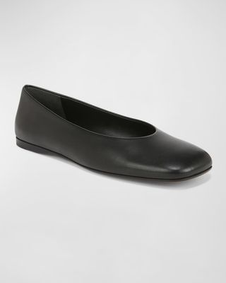 Vince black ballet flats