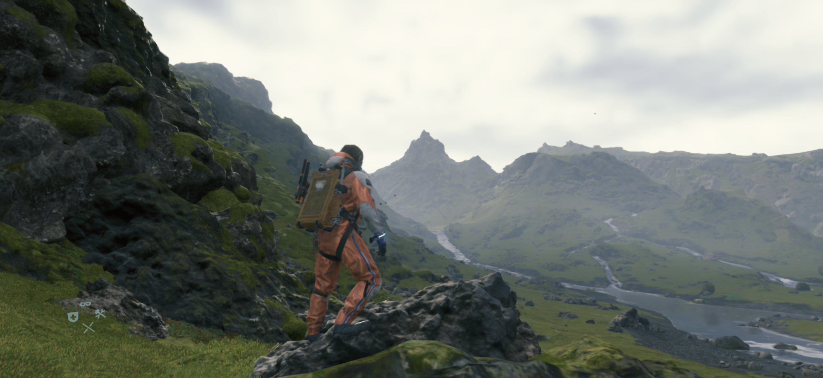 Screenshot of Death Stranding on iPhone