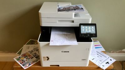 Canon ImageClass MF743Cdw during our review process