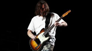 John Frusciante of the Red Hot Chilli Peppers performs at Accor Stadium on February 02, 2023 in Sydney, Australia