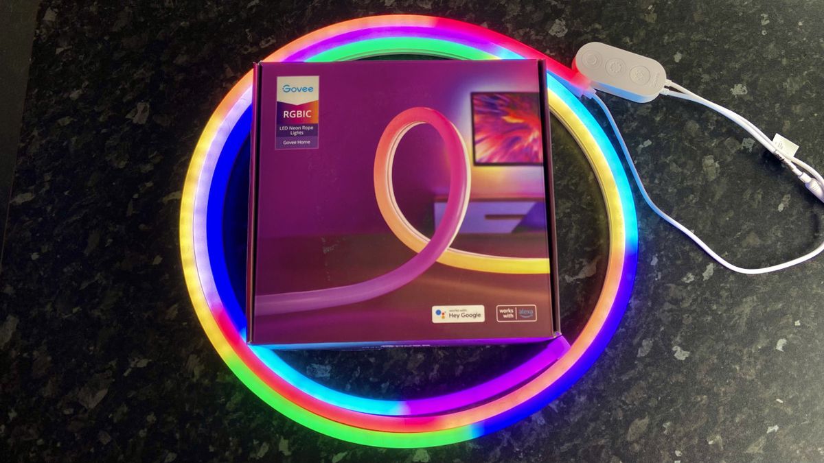 Govee LED Neon Rope Lights review: Personalize your gaming space with this  radiant RGB strip