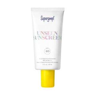 Supergoop!, Supergoop! Unseen Sunscreen - Spf 40-1.7 Fl Oz - Invisible, Broad Spectrum Face Sunscreen - Weightless, Scentless, and Oil Free - for All Skin Types and Skin Tones